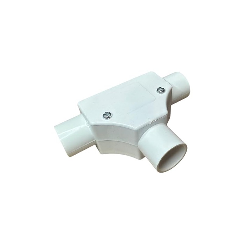 20mm PVC Inspection Tee - White (Pack of 1)