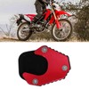CHICIRIS Motorcycle Kickstand Extender Foot Side Stand Extension Pad Anti-Slip