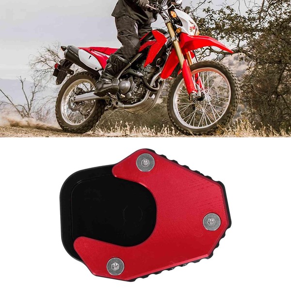 CHICIRIS Motorcycle Kickstand Extender Foot Side Stand Extension Pad Anti-Slip