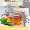 2PCS Tea Strainer for Loose Tea, Stainless Steel Tea Infuser