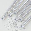Yisawroy Triangle Ruler Transparent Triangular Prism Ruler Architect Scale Ruler