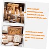 OSALADI 1 Set Wooden Stamp Set for DIY Crafts of