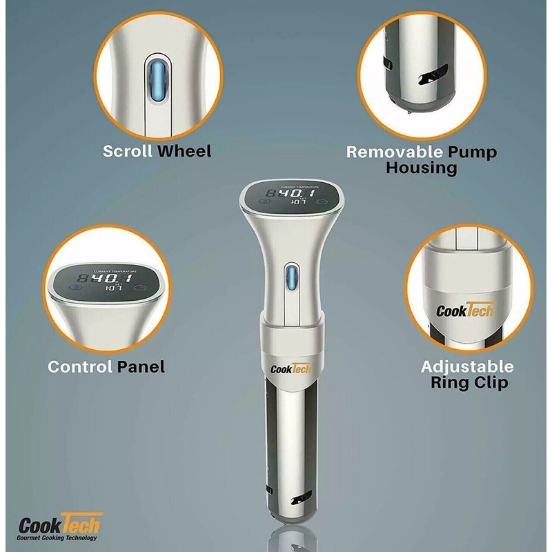 COOKTECH Sous Vide Device Immersion Precision Cooker NEW