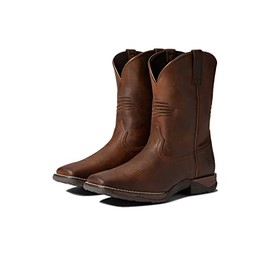 ARIAT Unisex Child Anthem Patriot Western Boot, Distressed Brown, 1.5 Big Kid US