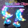 BARTOSI Light Up Moon Hair Clips LED Crescent Moon Hair