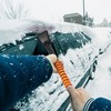 iMounTEK Extendable Ice Scraper and Snow Shovel for Car, 5-in-1