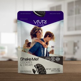 VIVRI NEW!!! SHAKE ME: COOKIES & CREAM  20 SERVINGS