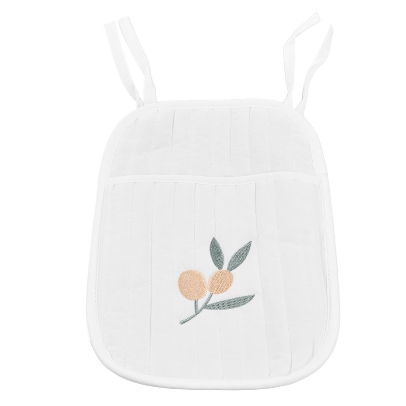 Crib Organizer Hanging Soft Comfortable Breathable Portable Storage Supplies for