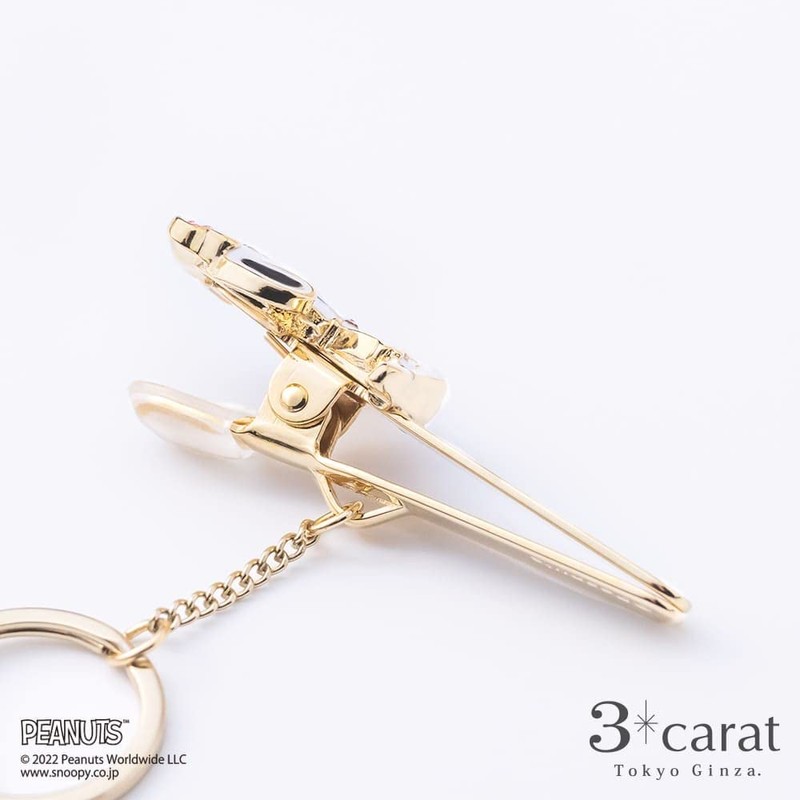 3 Carat Peanuts Bag Key Clip, Bell Heart, Key Chain,