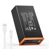 DONGNI for Edge Battery Pack, 5000mAh Power Mag Plus Rechargeable