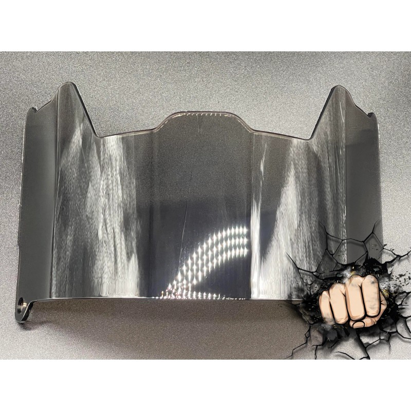 Riddell Clear Smoke Full Size Helmet Visor Replica/Speed/