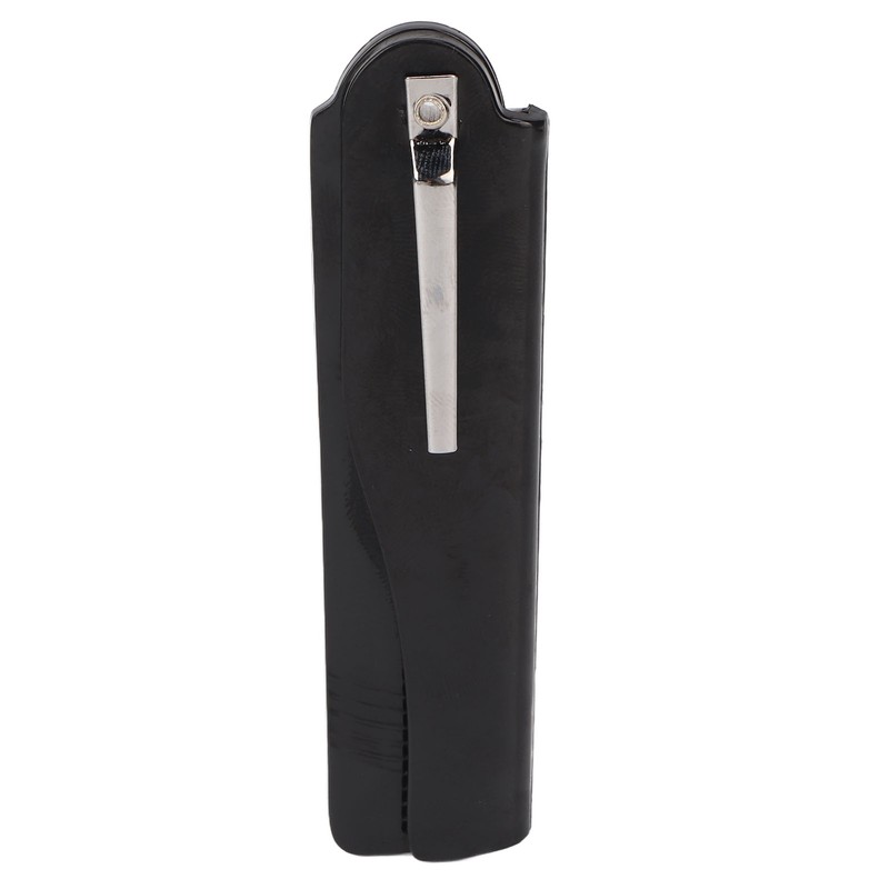 10Pcs Folding Comb Black Fine Teeth Durable Plastic Pocket Size
