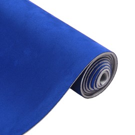 Partuto 150G Headliner Fabric for Car Truck RV SUV Boat Automotive Interior Trim DIY Roof Repair Replacement Suede Fabric Blue 38" L x 57" W