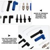 Veemoon 16pcs Brake Fluid Connector Blue Accessories Car Kit Car
