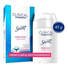 Secret 2 pk   Secret Antitranspirante Secret Clinical Strength 45g each