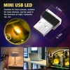 Ouzorp 2 Pcs Mini USB LED Light, Car LED Interior