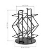 eluno Capsule Stand for Nespresso, Capsule Dispenser for Carton, 360°