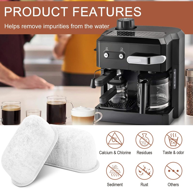 7313285779 Coffee Filter Replacement for Delonghi Espresso Machine - Activated