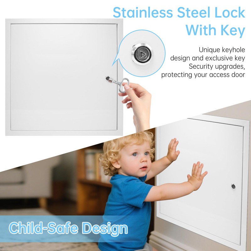 Thicken 1.2mm Drywall Access Panel, 24 x 24 Inch Access