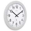 Acctim Forimia RC Wall Clock 30cm Silver 74417