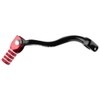 TUSK Folding Shift Lever Black/Red Tip Compatible with Honda CRF250R