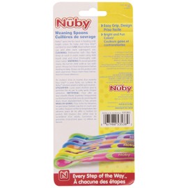 Nuby 535383 Fun Feeding Spoons