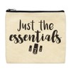 Cute Canvas Makeup Bag Just The Essentials Makeup Oils Canvas