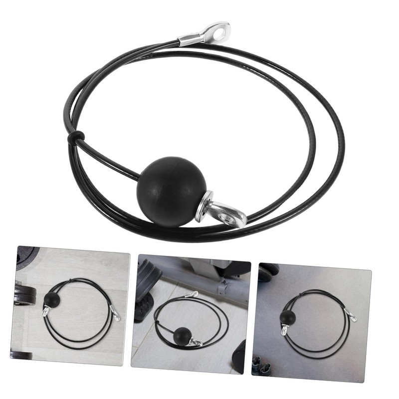 WOONEKY Fitness Pulley Cable System High Strength Steel Wire Rope