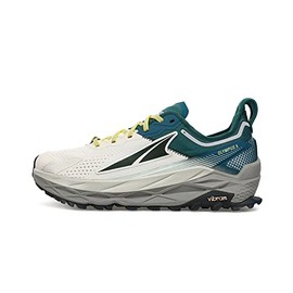 ALTRA Men's AL0A7R6P Olympus 5 Trail Running Shoe, Gray/Teal - 11 M US