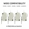 KW3-0Z Replacement Sensor Switch 16A 125/250VAC Hinge Lever Type Micro