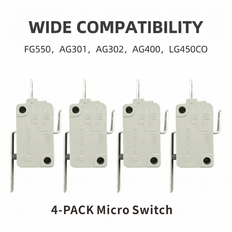 KW3-0Z Replacement Sensor Switch 16A 125/250VAC Hinge Lever Type Micro