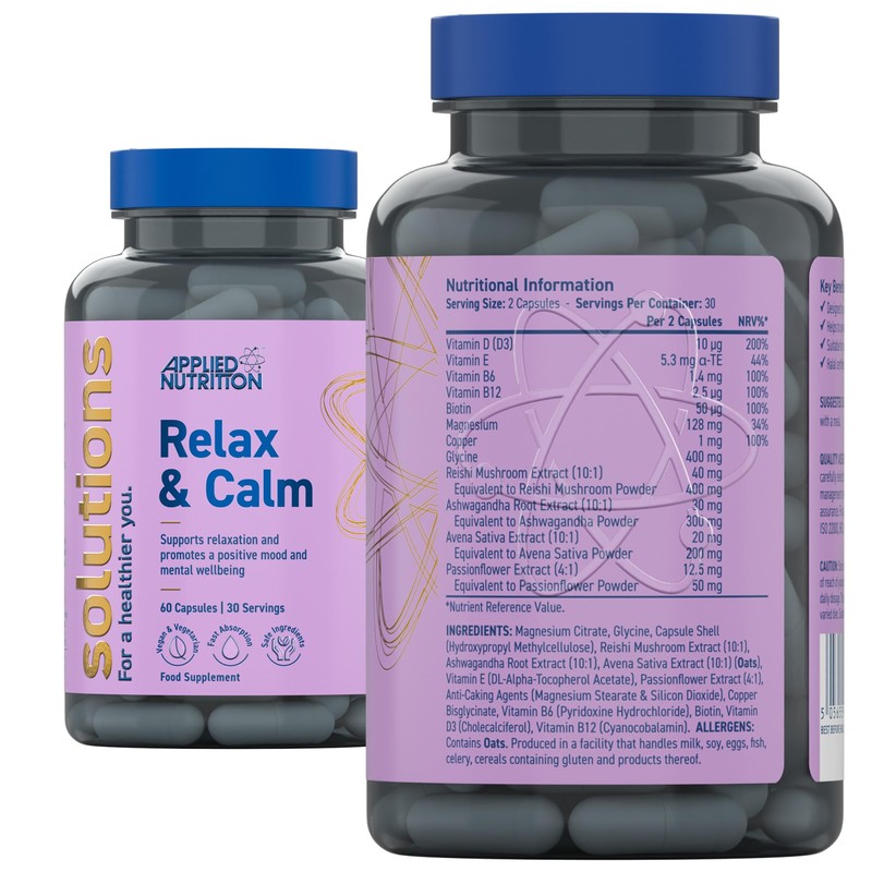Applied Nutrition - Solutions - Relax & Calm - High