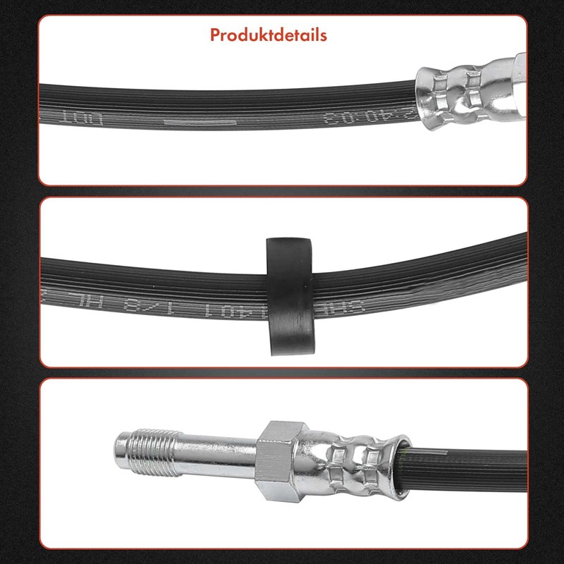 Frankberg 1 x Brake Hose Front Left or Right Compatible