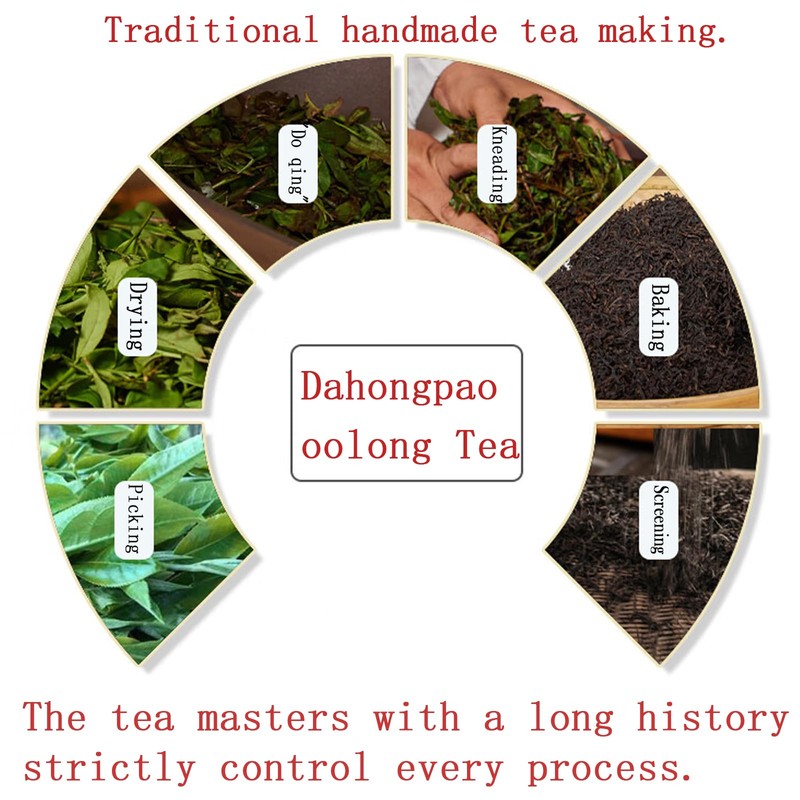 Da Hong Pao Tea Dahongpao Oolong Tea Loose Leaf Big