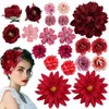 BOFUNX 21 St√ºcke Blumen Haarspange Blumen Haarclips M√§dchen Haarklammern Kinder
