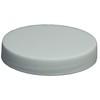 10x Screw Can Salve Box Flat Marie White 10 ml