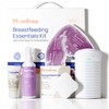 Breastfeeding Essentials Kit for Nursing Moms Nipple Relief, 60 Pcs
