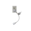 SF Cable 1ft Ultra Low Profile Angle NEMA 5-15P to