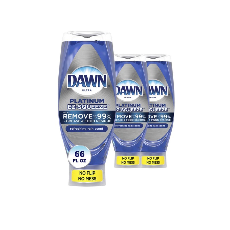 Dawn Platinum (refreshing rain scent) 22 fl oz 3 pack