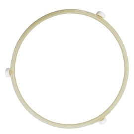 Small Microwave Turntable Support Guide Ring Compatible for GE, Emerson, Magic Chef, Hamilton Beach 252100500497, HB-P90D23, HB-P90D23A, HBP90D23, EM925AKS-P1, EM925AJW-P2, MW7302B, Y45 610