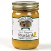 Walnut Creek Foods Hot Pepper Mustard, Two 14 ounce Glass