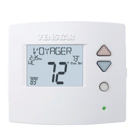 Venstar T3700 Voyager Residential Programmable Thermostat, 2H/1C