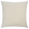 Zoeppritz 702291-090-50x50 Soft Fleece Cushion Cover with Distinctive Cashmere Handfeel,
