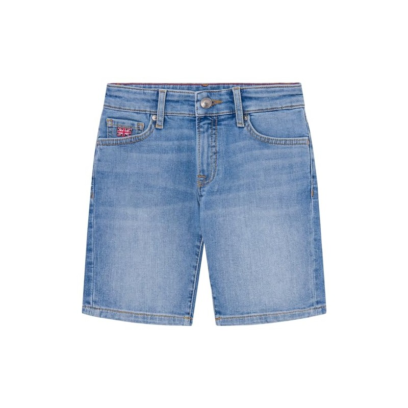 Hackett London Boy's Light Short, Denim (Lt Denim), 7 Years