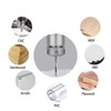 EU_HOZLY 3.175X1.5X12mm Two Flutes Solid Carbide Micro End Milling Cutters