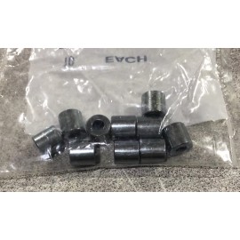 Unbranded [10 Pack]10 mm OD 10 mm Long Zinc Brass Unthreaded Spacers 4.3mm Hole