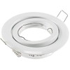 Decken-Einbaustrahler ''SR90'' weiß, schwenkbar, Ø98mm, für 50mm Lampen