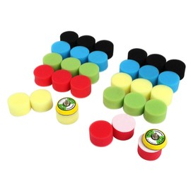 32 Pcs Car Polishing Tool for Polisher Replacement Pads / Sponge 50mm 50mm 30pcs