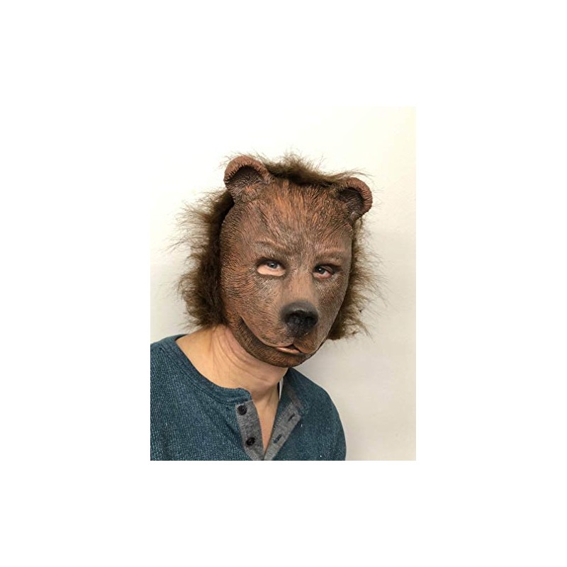Zagone Studios Brown Bear Animal Cub Costume Mask