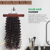 Nature Smile Wooden Pants Skirt Hangers, Smooth Finish Solid Wood